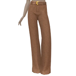 Foal Textured Knit Straight-Leg Trousers