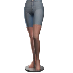 Foal Thigh High Suede Boots - Dusky Pink