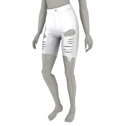 Foal White Flame Shorts