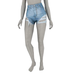 Foal Zipped Hot Pants