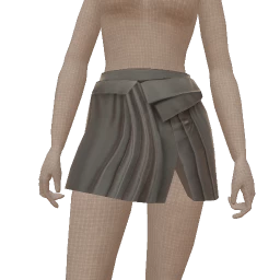 Front Row Structured Mini Skirt