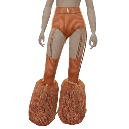 Front Row Cinnamon Cozy Knit Trousers