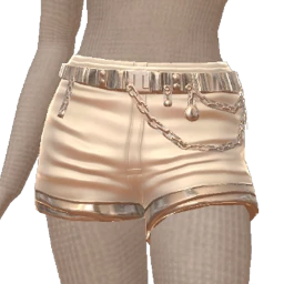 Front Row Reflector Edge Silver Shorts