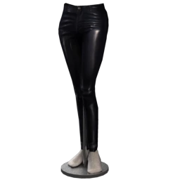 Front Row Skinny Latex Trousers