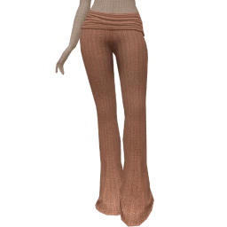 Front Row Caramel Drizzle Trousers