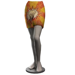 Front Row Bright Idea Pop Art Skirt