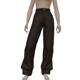 Front Row Basic Black Jeans