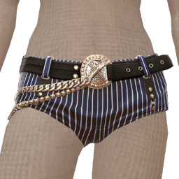 Front Row Low Waist Rebel Rise Shorts