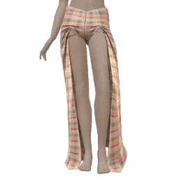 Front Row Pale Plaid Perfection Shorts