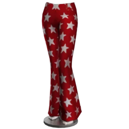 Front Row Patriotic Stars Flared Trousers