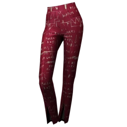 Front Row Doodle Trousers (Red)