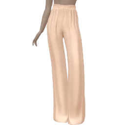 Front Row Cream Tailored Trousers