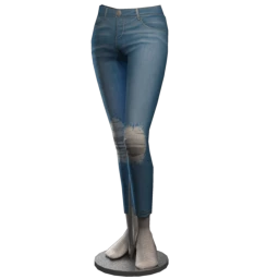 Garage Laguna Blue High Waist Ankle Jegging