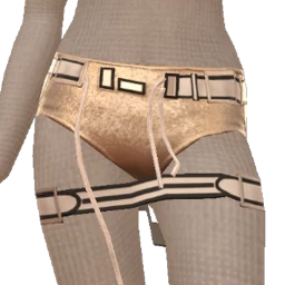 Drop Science Belted Frame Mini Skirt