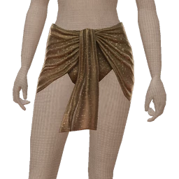 Ikon Elite Bronze Cascade Mini Skirt