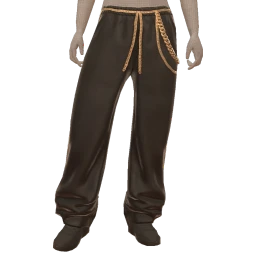 Ikon Elite Satin Noir Sweatpants