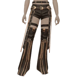 Ikon Elite Aura Noir Leather Caps Pants