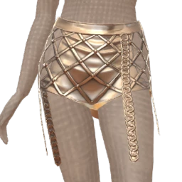 Ikon Elite Layered Chains Mini Skirt