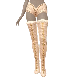 Ikon Elite Twinkle Cream Shorts And Boots