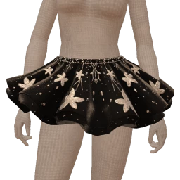 Ikon Elite Crystal Starlit Flared Mini Skirt