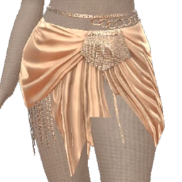 Ikon Elite Champagne Cascade Mini Skirt