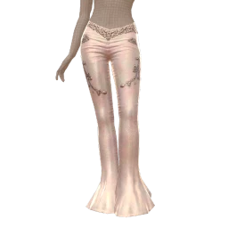 Ikon Elite Sculpted Crystal Fantasy Trousers In Metallic Finish