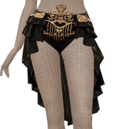 Ikon Elite Black Gothica Vesper Shorts