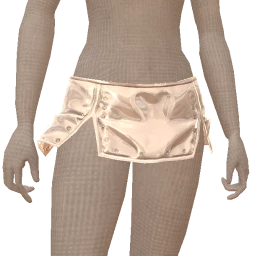 Ikon Satin Glow Side Slit Mini Skirt