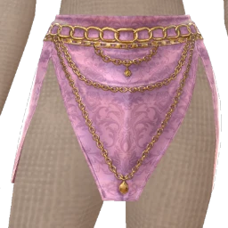 Ikon Elite Silk Mauve Side Split Skirt