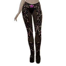 Ikon Elite Black Crystal Queen Trousers