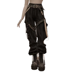 Ikon Elite Black Sparkle Punk Pants