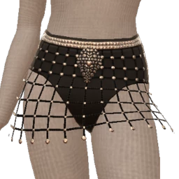 Ikon Elite Black Crystal Mesh Skirt