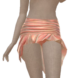 Ikon Elite Metallic Rosé Mini Skirt