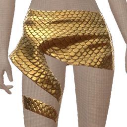 Ikon Elite Gold Snake Bite Skirt