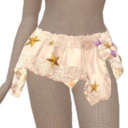 Ikon Elite White Crochet Sparkle Skirt