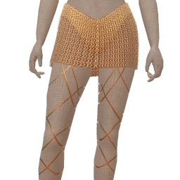 Ikon Elite Gold Mesh Dazzling Shorts
