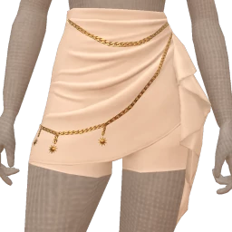 Ikon Elite Cream Sun Goddess Waterfall Skort