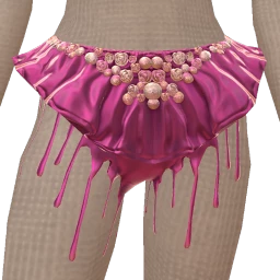 Ikon Elite Glimmer Pink Candy Flutter Shorts