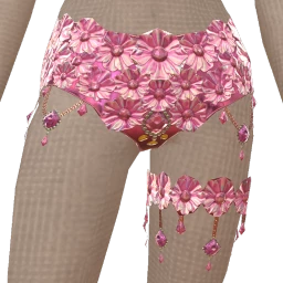 Ikon Elite Glimmer Pink Flutter Candy Shorts