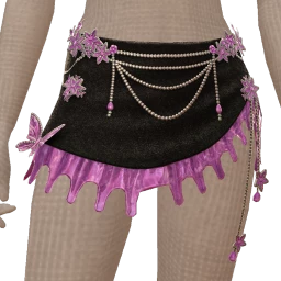 Ikon Elite Midnight Butterfly Chains Skirt