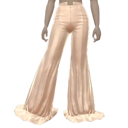 Ikon Elite White Wide Leg Luxe Trousers