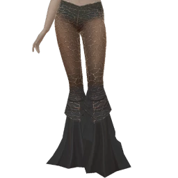 Ikon Sheer Scales Flared Trousers