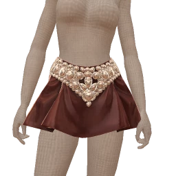 Ikon Ruby Twinkle Flared Mini Skirt