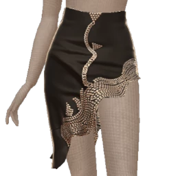 Ikon Celestial Sparkle Waterfall Co-Ord Skirt