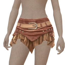 Ikon Espresso Twist Mini Skirt