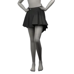 USAesthetic Live Fast Skater Skirt