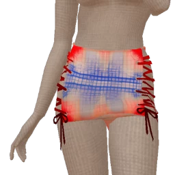 Drop Science Pixel Graphic Mini Skirt
