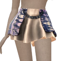 Nova Sci-Fi Purple Future Mini Skirt