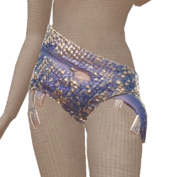 Nova Purple Metallic Shorts