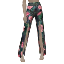 Prevail Dahlia Pinnata Pattern Trousers